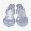 Jelly Drop 50 Silver Glitter Jelly Sandals
