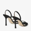 Jenn 100 Black Suede Sandals