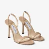 Jenn 100 Chai Nappa Leather Sandals