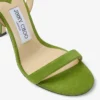 Jenn 100 Clover Suede Sandals