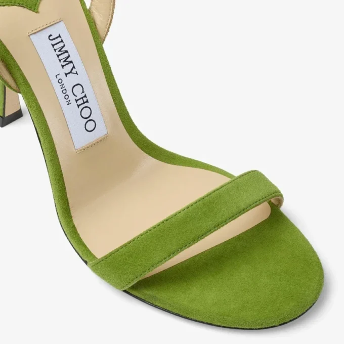 Jenn 100 Clover Suede Sandals