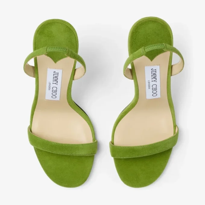 Jenn 100 Clover Suede Sandals