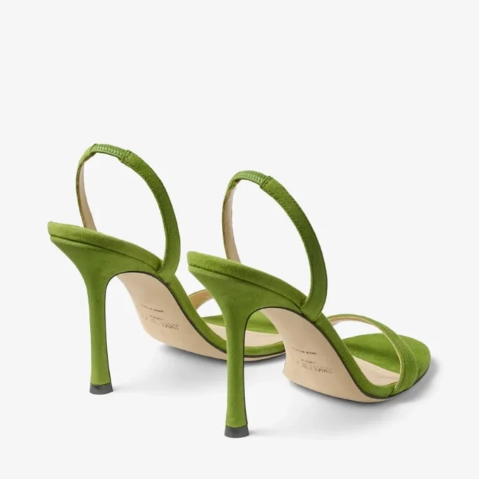 Jenn 100 Clover Suede Sandals