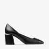 Jenson 65 Black Patent and Nappa Leather Pumps