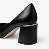 Jenson 65 Black Patent and Nappa Leather Pumps