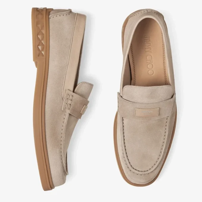 Josh Driver Stone Reverse Suede Driver Shoes
