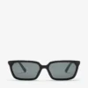 Josi Black Rectangular Sunglasses