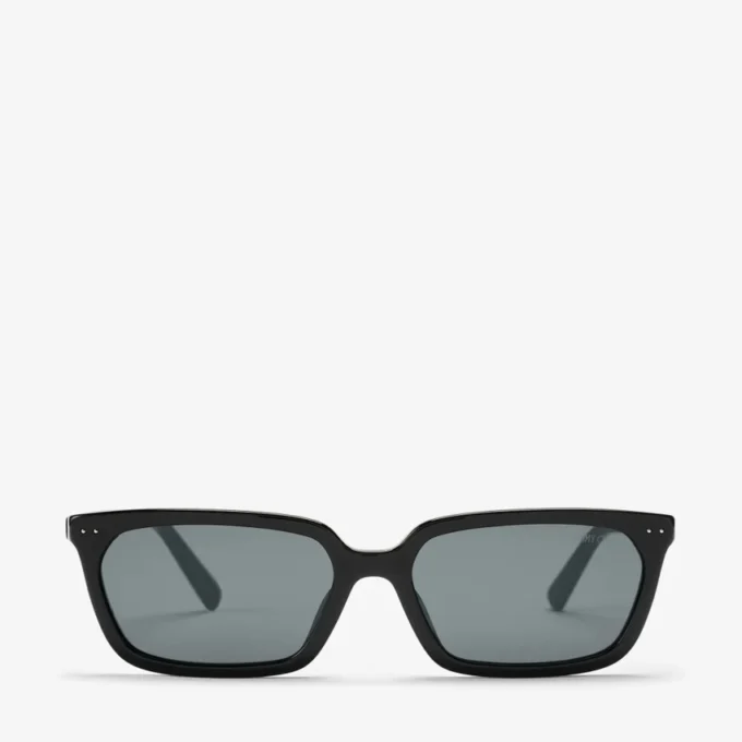 Josi Black Rectangular Sunglasses