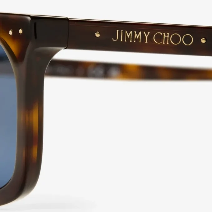 Josi Havana Rectangular Sunglasses