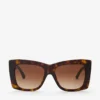 Juliana Brown Havana Square Sunglasses