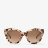 Kati Pink Havana Round Sunglasses