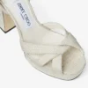 Kove 120 Natural Fine Raffia Platform Sandals