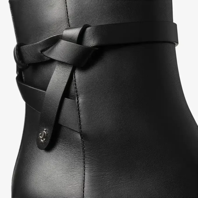 Lawton Ankle Boot 65 Black Calf Leather Ankle Boot