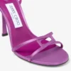 Leo 100 Violet Orchid Satin Sandals