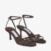 Leo 65 Chocolate Suede Sandal