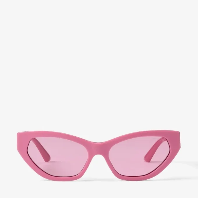 Leyla Candy Pink Cat Eye Sunglasses