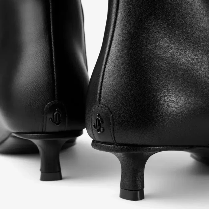 Lory Ankle Boot 35 Black Calf Leather Ankle Boots