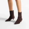 Lory Ankle Boot 35 Chocolate Suede Ankle Boots