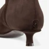 Lory Ankle Boot 35 Chocolate Suede Ankle Boots