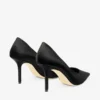 Love 85 Black Satin Pumps
