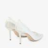 Love 85 Ivory Candyfloss Glitter Pumps