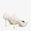 Love 85 Ivory Satin Pumps