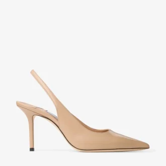 Love  Sling Back 85 Chai Calf Leather Slingbacks