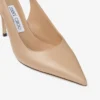 Love  Sling Back 85 Chai Calf Leather Slingbacks