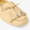 Manon F Corn Elaphe Printed Leather Loafers
