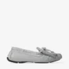 Manon F Dove Suede Denim Loafers