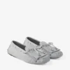 Manon F Dove Suede Denim Loafers