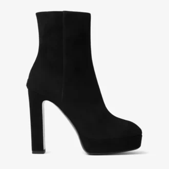 Marene Ankle Boot 120 Black Suede Ankle Boots