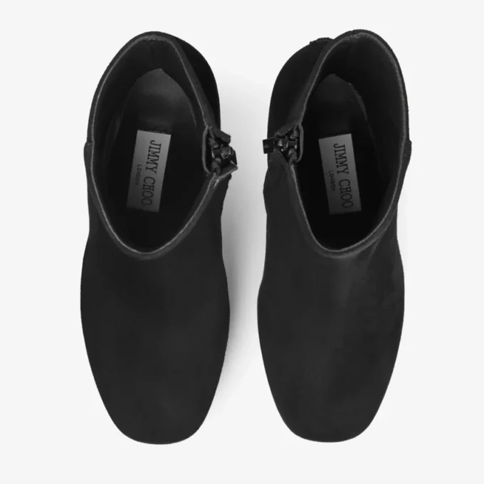 Marene Ankle Boot 120 Black Suede Ankle Boots