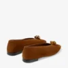 Margot Flat Tan Suede Flats