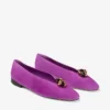 Margot Flat Violet Orchid Suede Flats