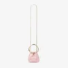 Micro Bon Bon Rose Satin and Jimmy Choo Lace Mini Bucket Bag