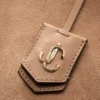 Nine2Five East-West Toffee Suede Tote Handbag