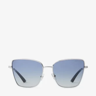 Orli Silver Square Sunglasses