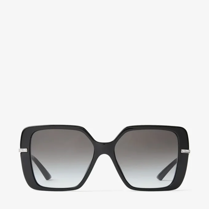 Pati Black Square Sunglasses