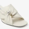 Rafi 45 Latte Soft Glove Leather Sandals