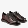 Reeves Lace Up Chocolate Scotch Grain Leather Lace up Shoes