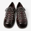 Reeves Lace Up Chocolate Scotch Grain Leather Lace up Shoes