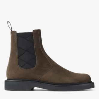 Reggie Chelsea Boot Umber Velvet Suede Chelsea Boots