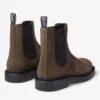Reggie Chelsea Boot Umber Velvet Suede Chelsea Boots