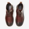 Rowan Derby Boot Chestnut Waxed Calf Leather Ankle Boots