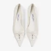 Scarlett 50 Latte Nappa Leather Pumps