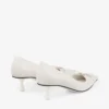 Scarlett 50 Latte Nappa Leather Pumps