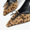 Scarlett 95 Natural Leopard Print Pony Pumps