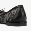 Scarlett Ballerina Black Jimmy Choo Lace Ballerina Flats