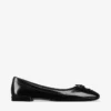 Scarlett Ballerina Black Soft Spazzolato Ballerina Flats